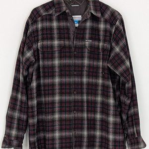 Columbia Windward Overshirt flannel fleece-lined shacket